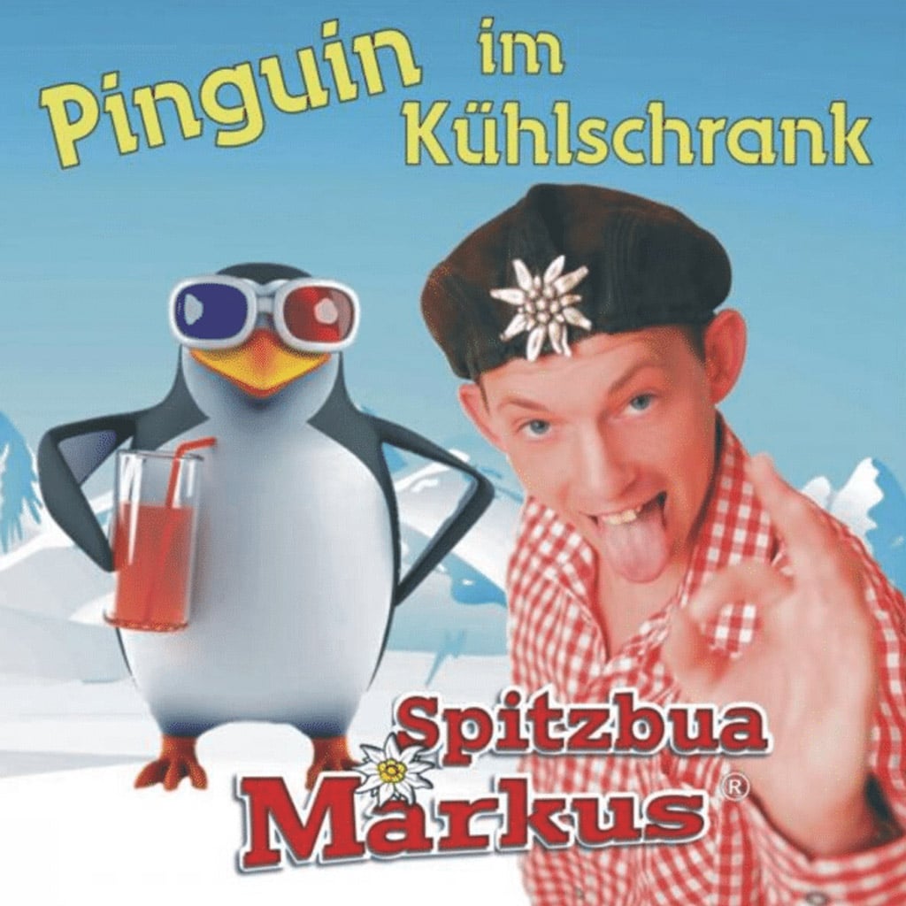 Pinguin im Kühlschrank