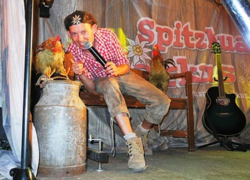 Spitzbua Markus singt